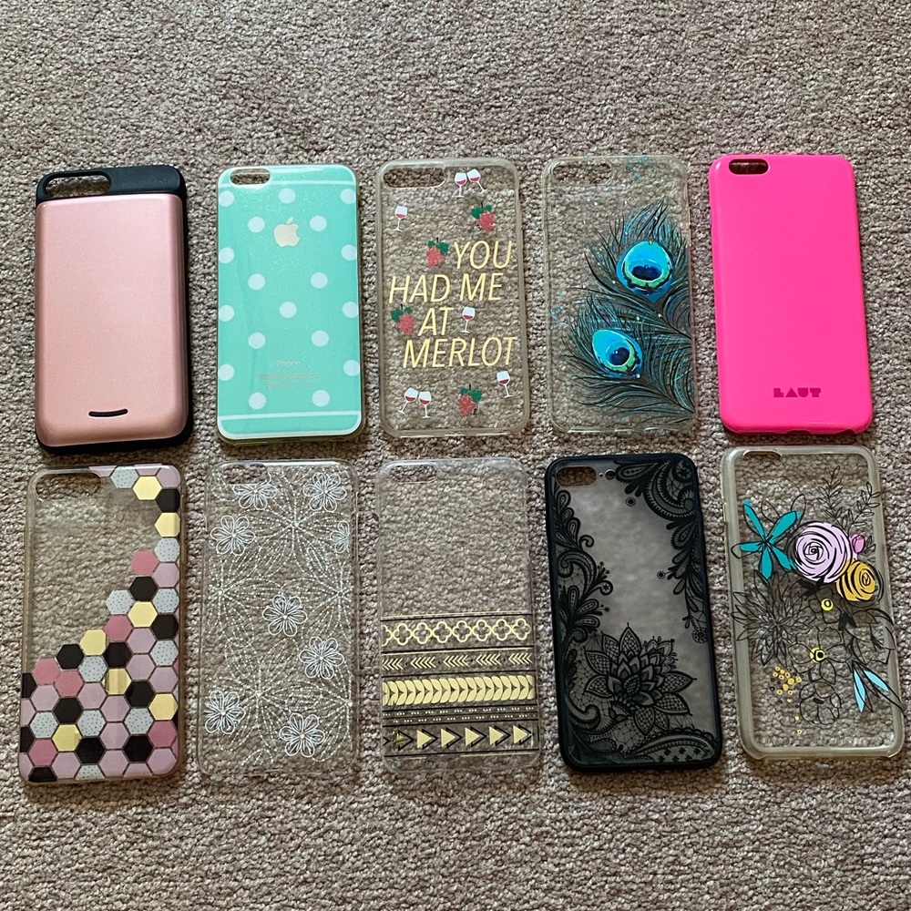 Selling All 10 iPhone7-8 PLUS Cases
